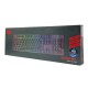 Teclado Gamer Redragon K589RGB-SP Shrapnel / RGB / Switch Blue - Negro