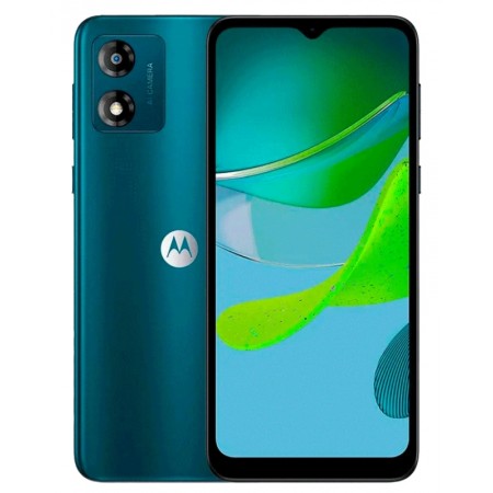 Celular Motorola E13 XT-2345-3 64GB / 4GB RAM / Dual Sim / Tela 6.5 / Câm 13MP - Green