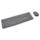 Kit Teclado e Mouse Logitech MK235 920-007901 Sem Fio Espanhol - Preto