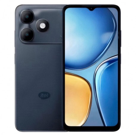 Celular Itel A90 A6610L 256GB 4GB RAM Dual SIM Tela 6.6" 13MP - Preto (Anatel)