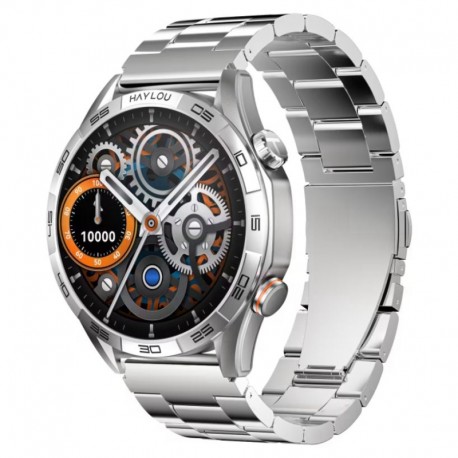 Smartwatch Haylou Solar 5 HF004 LS20 - Silver Pulsera Metal