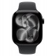 Apple Watch Series 11 MEQT4LW/A Caixa Alumínio 42mm Preto Brilhante - Esportiva Preto S/M