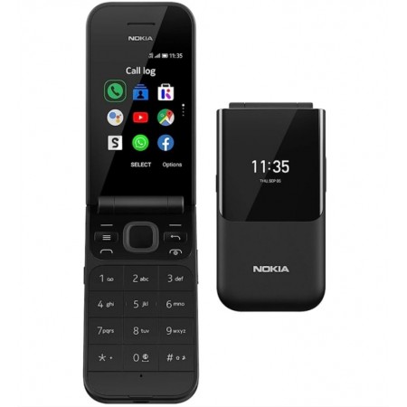Celular Nokia 2720 Flip TA-1170 DS / Google Assistance - Black