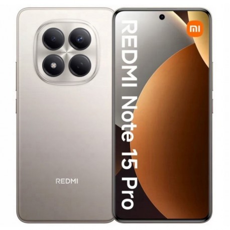 Celular Xiaomi Redmi Note 15 Pro 4G 256GB 8GB RAM Dual SIM Tela 6.77" - Titanio (Global)
