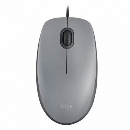 Mouse Logitech M110S Óptico USB - Gris