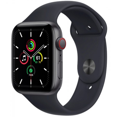Apple Watch SE GPS+CEL / 44MM / MKRR3LL/A - Space Gray Sport Band Aluminum