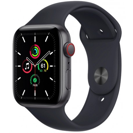 Apple Watch SE GPS+CEL / 44MM / MKRR3LL/A - Space Gray Sport Band Aluminum