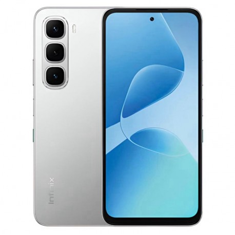 Celular Infinix Hot 60i X6728 256GB /8GB RAM /Dual SIM /Tela 6.75" /50MP - Silver