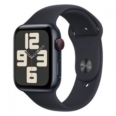 Apple Watch SE 2 MXG23LL/A GPS + Celular Cx Alumínio 44mm Meia Noite- Esportiva Meia Noite