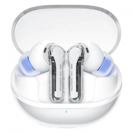 Auricular SoundPEATS Clear Wireless 5.3 ENC - Blanco