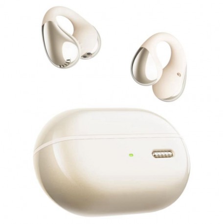 Auricular SoundPeats PearlClip Pro Wireless 5.4 ENC - Beige