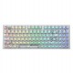 Teclado Gamer Redragon Irelia Pro K658CT-RGB-PRO Inalambrico - Transparente