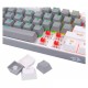 Teclado Gamer Redragon Fizz Pro K616-RGB - Gris y Blanco