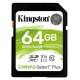 Cartão de memória SD Kingston Canvas Select 64GB / 100MBs / Classe 10 - (SDS2/64GB)