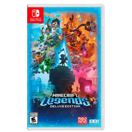 Jogo Minecraft Legends Deluxe Edition para Nintendo Switch