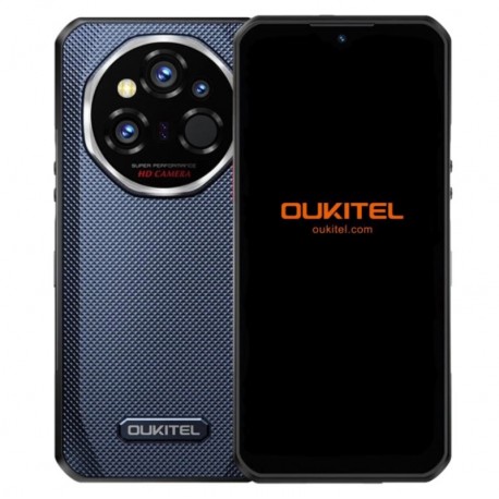 Celular Oukitel WP55 Ultra 5G 512GB 16GB RAM Dual SIM NFC Tela 6.6" 108MP - Cinza