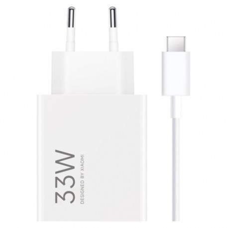 Cargador Xiaomi 33W Charging Combo MDY-16-EF USB-A + Cable - Blanco (BHR9956EU)