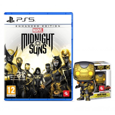 Juego Marvel Midnight Suns Enhanced Edition + Funko Midnight Suns Iron Man para PS5