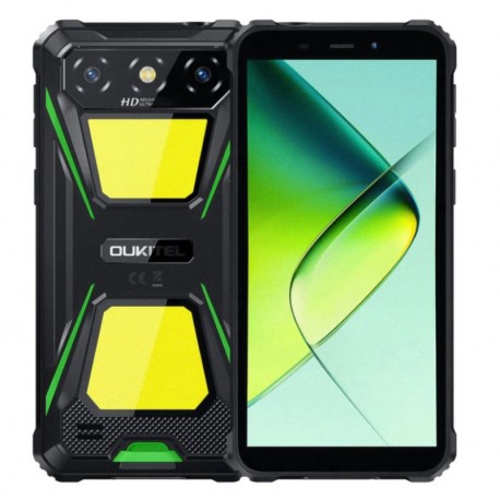 Celular Oukitel G5 64GB 4GB RAM Dual SIM Tela 6" 13MP - Verde (1 Ano de Garantia)