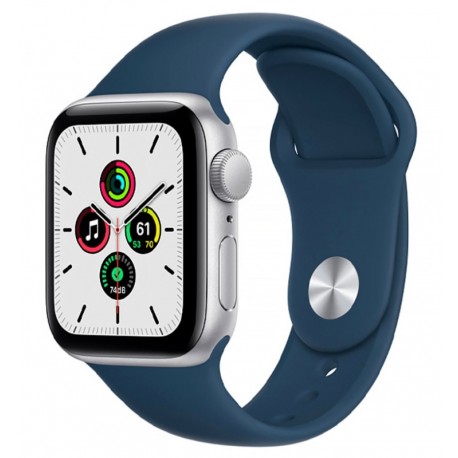 Apple Watch SE GPS+CELL 40MM MKQL3LL/A - Silver / Blue