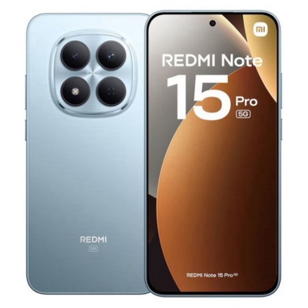 Celular Xiaomi Redmi Note 15 Pro 5G 512GB 8GB RAM Dual SIM Tela 6.83 200MP- Azul (Global)
