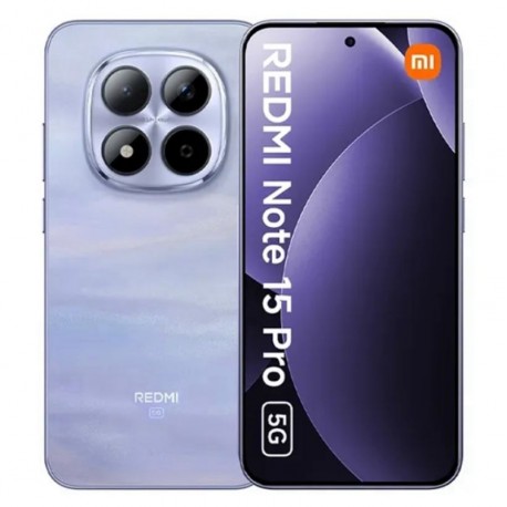 Celular Xiaomi Redmi Note 15 Pro 5G 512GB 8GB RAM Dual SIM Tela 6.83 200MP- Lila (Global)