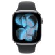 Apple Watch Series 11 MEQX4LW/A Caixa Alumínio 42mm Cinza Espacial - Esportiva Preto M/L