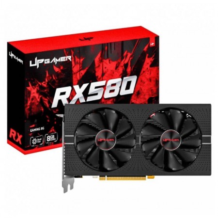 Placa de Vídeo UP Gamer AMD Radeon RX-580 8GB DDR5 - UPRX5808GBK