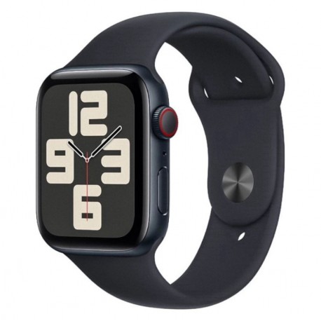 Apple Watch SE 2 MXG23LL/A GPS + Celular Alumínio 44mm Meia Noite - Esportiva Meia Noite