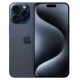 Celular Apple iPhone 15 Pro A2848 / 128GB / eSIM / Tela 6.1"/ Câm 48MP - Blue Titanium