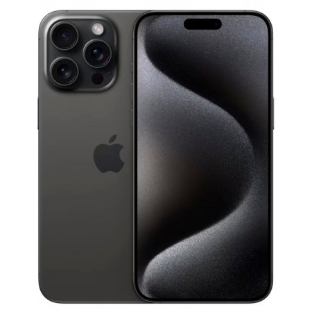 Celular Apple iPhone 15 Pro Max A2849 / 256GB / eSIM / Tela 6.7/ Câm 48MP - Black Titanium