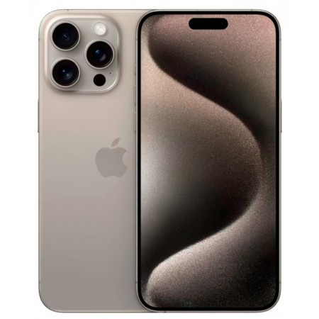 Celular Apple iPhone 15 Pro Max A2849 / 256GB / eSIM / Tela 6,7" - Natural Titanium