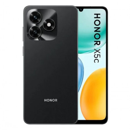 Celular Honor X5C  NLA-LX1 128GB 4GB RAM Dual Sim Tela 6.74" 50MP LTE NFC - Midnight Black
