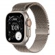 Apple Watch Ultra 3 MEWY4LW/A Celular + GPS Caja Titanio 49mm - Estilo Milanés de Titanio