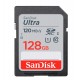 Tarjeta de Memória SD Sandisk Ultra 128GB / C10 / 120MBS - (SDSDUN4-128G-GN6IN)