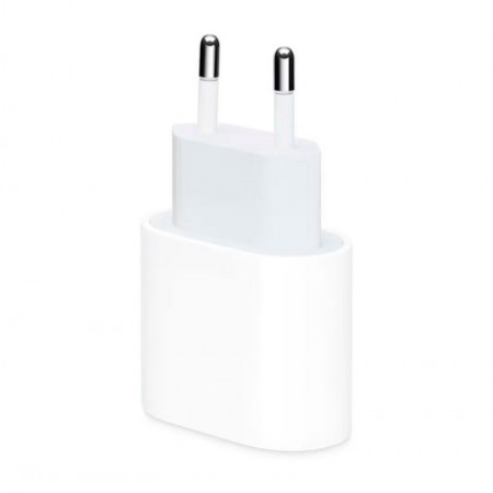 Carregador Apple MD3J4ZM/A USB-C 20W para iPhone - Branco