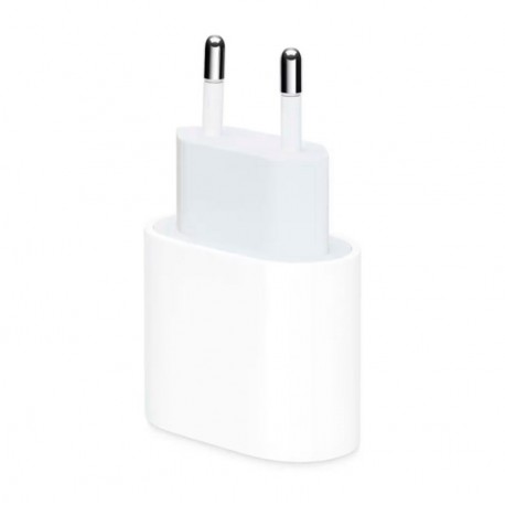 Carregador Apple MD3J4ZM/A USB-C 20W para iPhone - Branco
