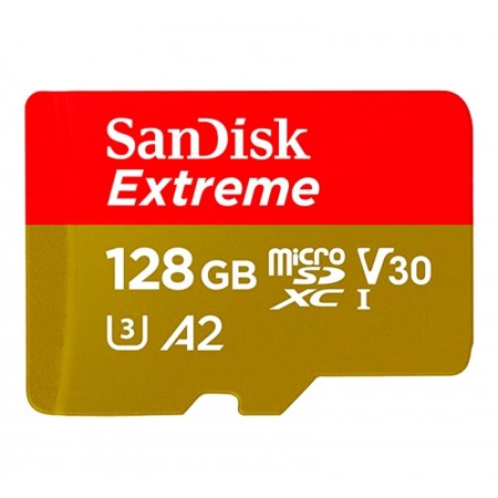 Memória Micro SD Sandisk Extreme 128GB / 190MBS - (SDSQXAA-128G-GN6AA)