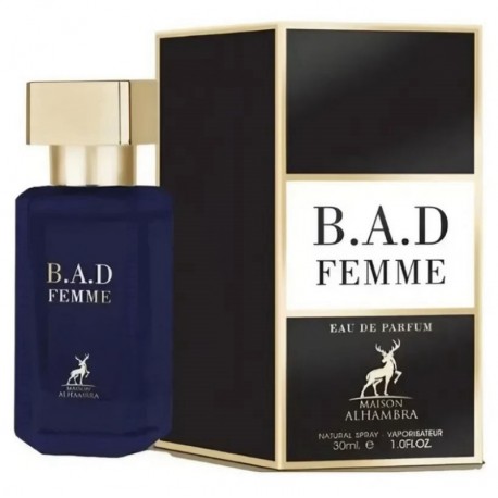 Perfume Maison Alhambra B.A.D. Femme Eau de Parfum Femenino 30ml