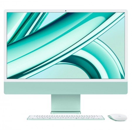iMac Apple MQRA3LL/A M3 8GB 256GB SSD Tela 24" 4.5K - Green (2023)