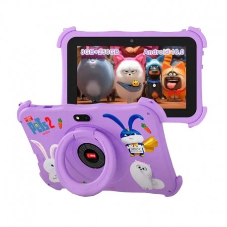 Tablet C Idea CM89 Kids 256GB /8GB RAM /Tela 7"/WiFi /Bluetooth / GPS - Roxo