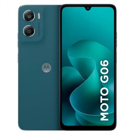 Celular Motorola Moto G06 XT-2535-2 128GB 4GB RAM Dual SIM Tela 6.88" - Azul