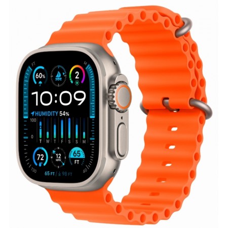 Apple Watch Ultra 2 Cel+GPS / Oximetro 49MM MREH3LL/A - Titanium Orange Ocean Band