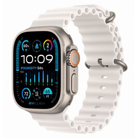 Apple Watch Ultra 2 Cel+GPS / Oximetro 49MM MREJ3LL/A - Titanium White Ocean Band
