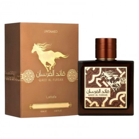 Perfume Lattafa Qaed Al Fursan Untamed Eau de Parfum Unissex 90ml