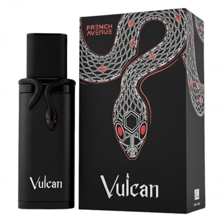 Perfume French Avenue Vulcan Black Extrait de Parfum Masculino 100ml