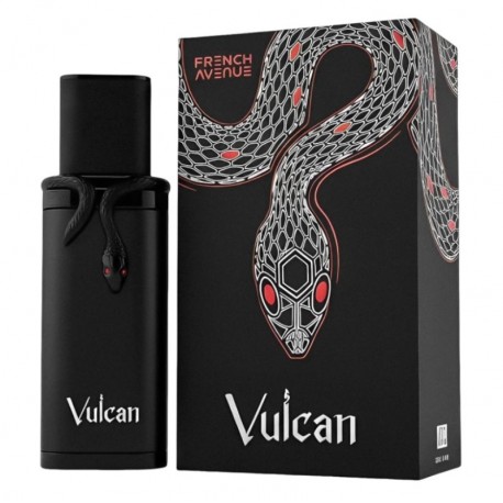 Perfume French Avenue Vulcan Black Extrait de Parfum Masculino 100ml