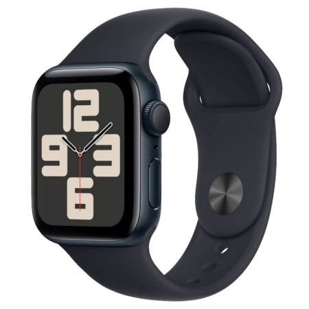 Apple Watch SE 2 MR9X3LL/A GPS Alumínio 40mm - Midnight Sport Band S/M