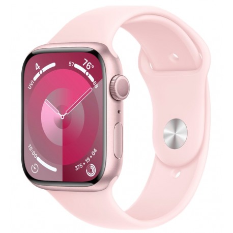 Apple Watch S9 MR9H3LL/A GPS / Oximetro 45MM - Light Pink Sport Band M/L