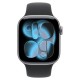 Apple Watch Series 11 MEQW4LW/A Caixa Alumínio 42mm Cinza Espacial - Esportiva Preto S/M